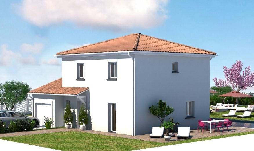 Programme terrain + maison à Simandres en Rhône (69) de 363 m² à vendre au prix de 399400€ - 2