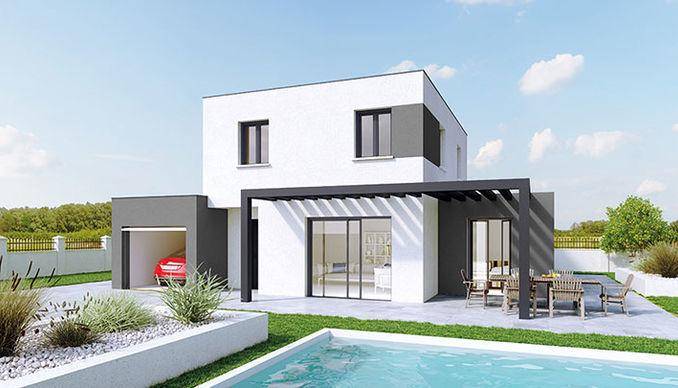 Programme terrain + maison à Oyeu en Isère (38) de 960 m² à vendre au prix de 370500€ - 1