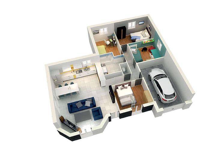 Programme terrain + maison à Sablons en Isère (38) de 450 m² à vendre au prix de 258100€ - 2