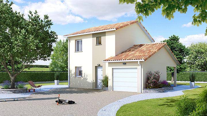 Programme terrain + maison à Bâgé-Dommartin en Ain (01) de 648 m² à vendre au prix de 240800€ - 1