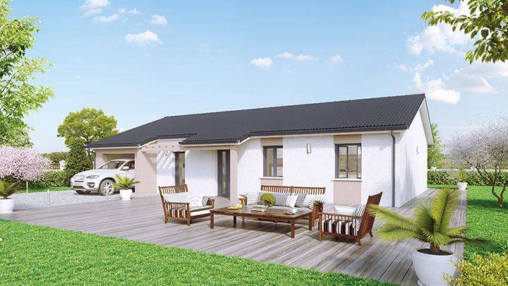 Programme terrain + maison à Marcilly-d'Azergues en Rhône (69) de 520 m² à vendre au prix de 407800€ - 1