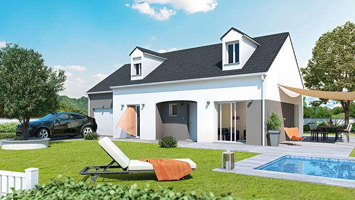 Programme terrain + maison à Corcelles-lès-Cîteaux en Côte-d'Or (21) de 800 m² à vendre au prix de 267700€ - 1