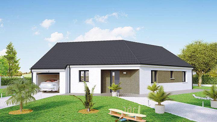Programme terrain + maison à Dolomieu en Isère (38) de 1302 m² à vendre au prix de 346900€ - 1