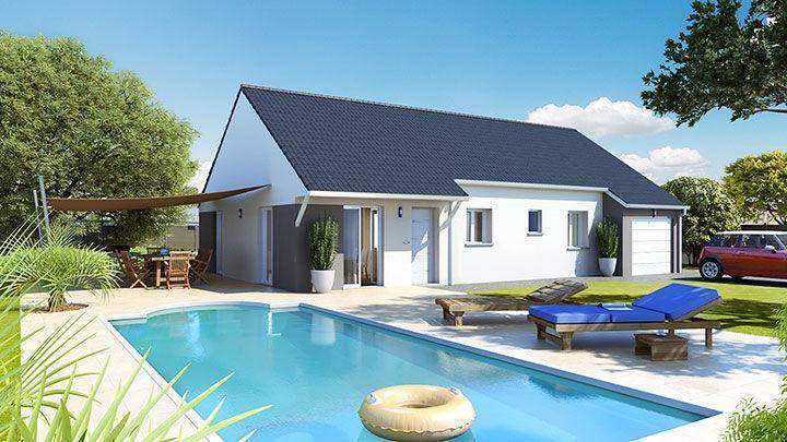 Programme terrain + maison à Champvans en Jura (39) de 682 m² à vendre au prix de 216574€