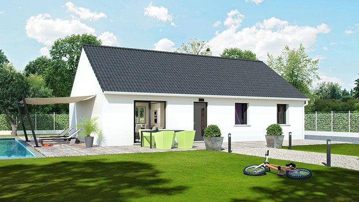 Programme terrain + maison à Romange en Jura (39) de 564 m² à vendre au prix de 207400€ - 1