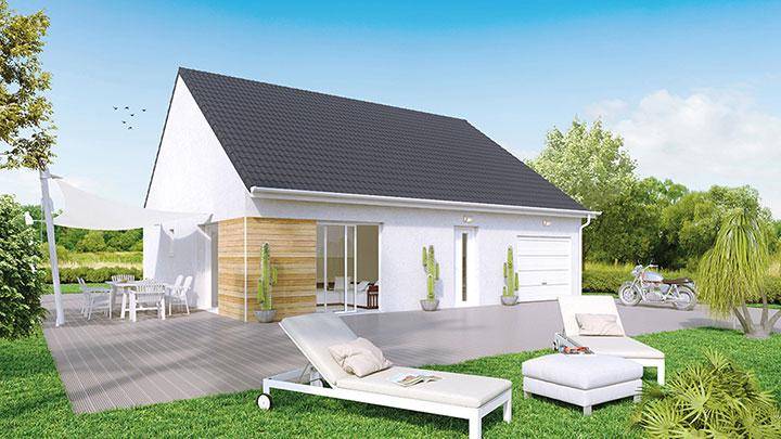 Programme terrain + maison à Jouvençon en Saône-et-Loire (71) de 1100 m² à vendre au prix de 182959€ - 1