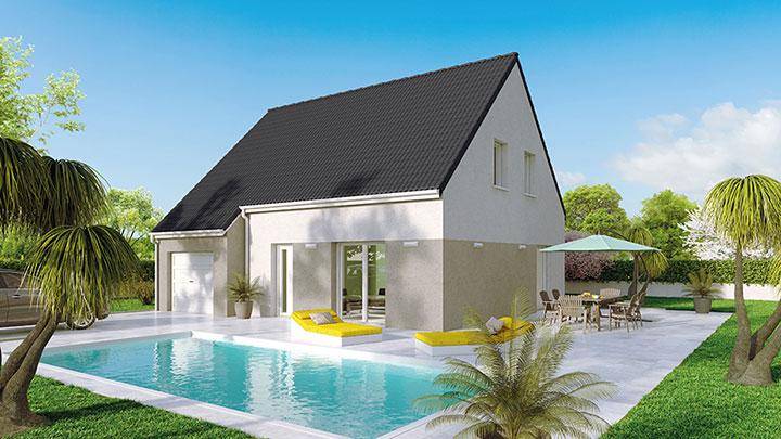 Programme terrain + maison à Blaisy-Bas en Côte-d'Or (21) de 780 m² à vendre au prix de 259300€ - 1