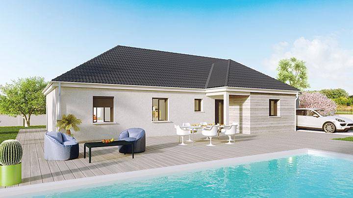 Programme terrain + maison à Dijon en Côte-d'Or (21) de 400 m² à vendre au prix de 326970€ - 1