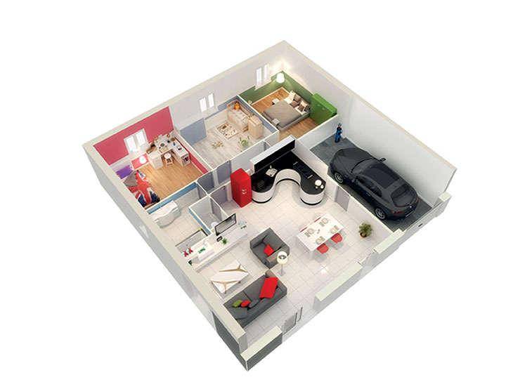 Programme terrain + maison à Dolomieu en Isère (38) de 290 m² à vendre au prix de 226100€