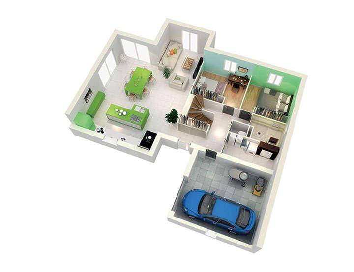 Programme terrain + maison à Saint-Romans en Isère (38) de 700 m² à vendre au prix de 338000€ - 3