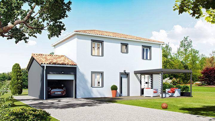 Programme terrain + maison à Beaujeu en Rhône (69) de 645 m² à vendre au prix de 218678€ - 1