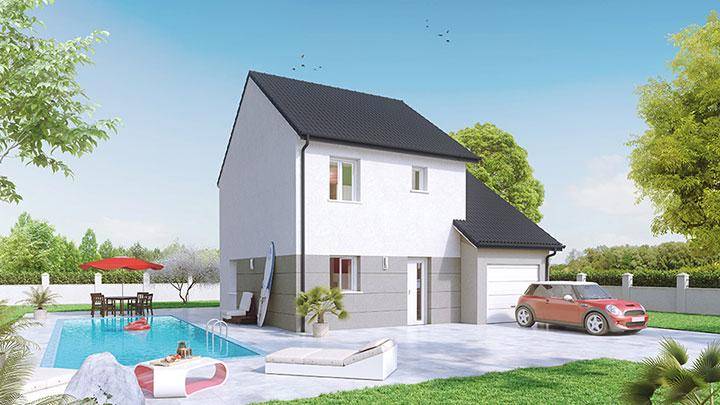 Programme terrain + maison à Pluvet en Côte-d'Or (21) de 1200 m² à vendre au prix de 305000€ - 1