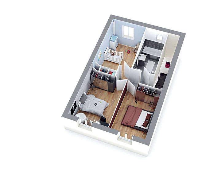 Programme terrain + maison à Rignieux-le-Franc en Ain (01) de 470 m² à vendre au prix de 248000€ - 2