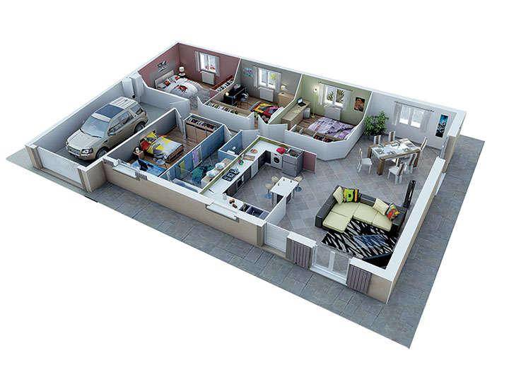 Programme terrain + maison à Agencourt en Côte-d'Or (21) de 592 m² à vendre au prix de 267960€ - 3