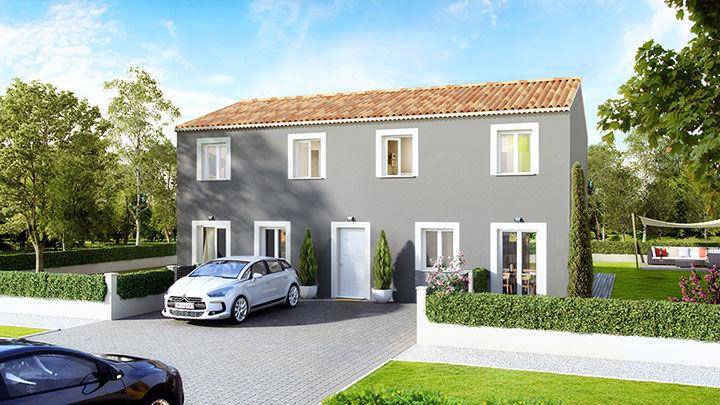 Programme terrain + maison à Is-sur-Tille en Côte-d'Or (21) de 906 m² à vendre au prix de 380680€ - 4