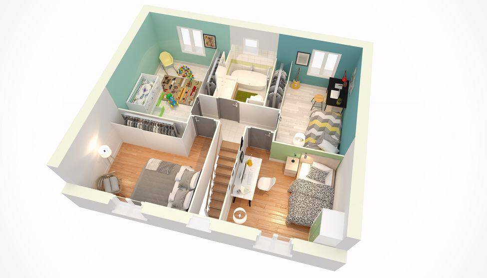Programme terrain + maison à Chamagnieu en Isère (38) de 1270 m² à vendre au prix de 427688€ - 2