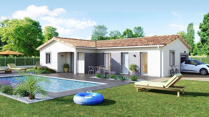 Programme terrain + maison à Sonnay en Isère (38) de 630 m² à vendre au prix de 272200€