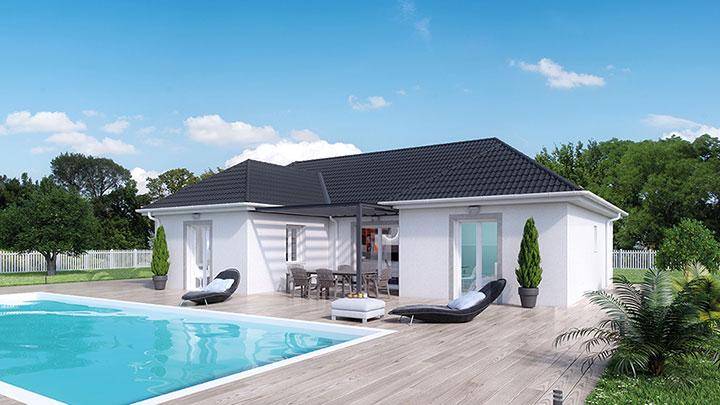 Programme terrain + maison à Le Grand-Lemps en Isère (38) de 526 m² à vendre au prix de 313954€ - 1