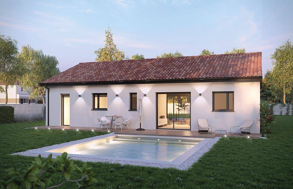 Programme terrain + maison à Saint-Marcel-lès-Sauzet en Drôme (26) de 500 m² à vendre au prix de 240900€