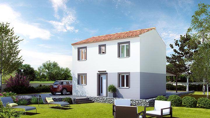 Programme terrain + maison à Genas en Rhône (69) de 531 m² à vendre au prix de 459000€ - 2