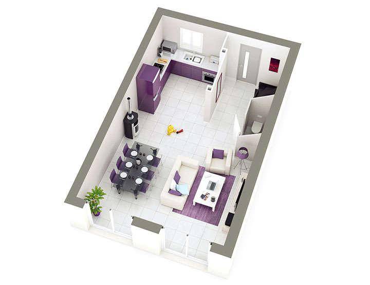Programme terrain + maison à Gleizé en Rhône (69) de 400 m² à vendre au prix de 276500€ - 2