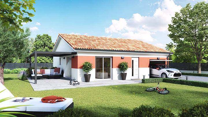 Programme terrain + maison à Lhuis en Ain (01) de 464 m² à vendre au prix de 212900€ - 2