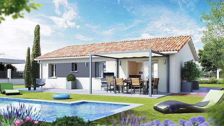 Programme terrain + maison à Bâgé-Dommartin en Ain (01) de 648 m² à vendre au prix de 191600€ - 1