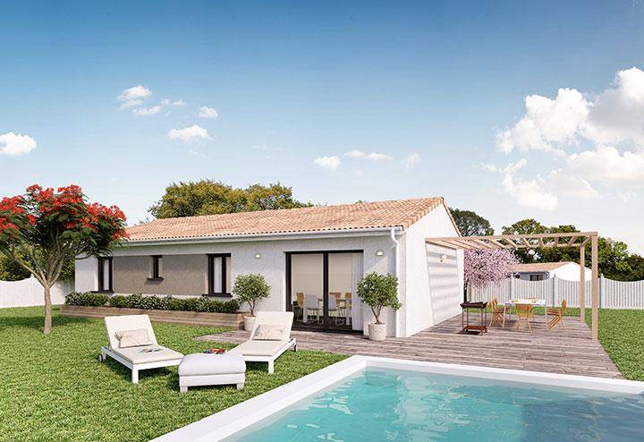 Programme terrain + maison à Rion-des-Landes en Landes (40) de 530 m² à vendre au prix de 199900€