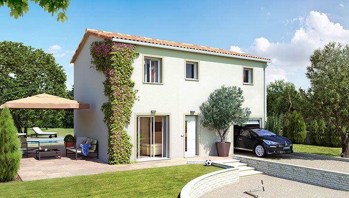 Programme terrain + maison à Saint-Martin-le-Châtel en Ain (01) de 600 m² à vendre au prix de 205618€ - 1