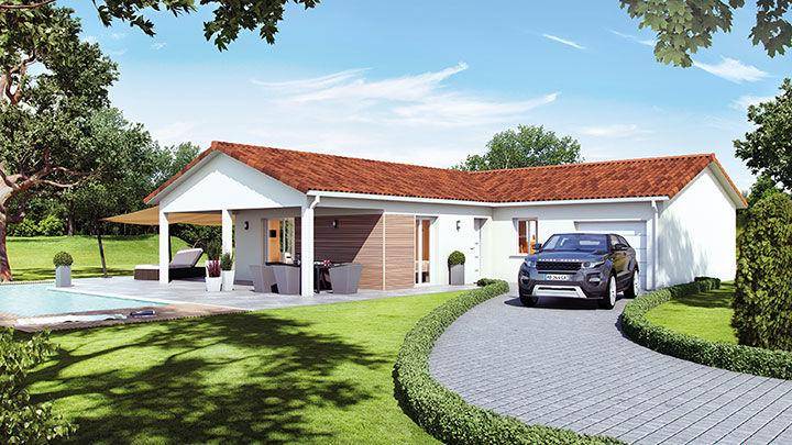 Programme terrain + maison à Val d'Oingt en Rhône (69) de 1135 m² à vendre au prix de 382300€ - 3