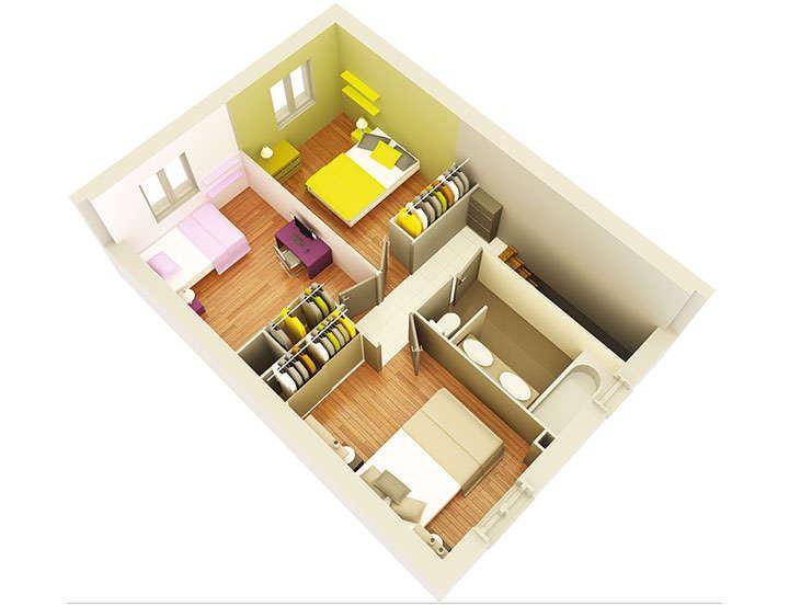 Programme terrain + maison à Jasseron en Ain (01) de 557 m² à vendre au prix de 248392€ - 2