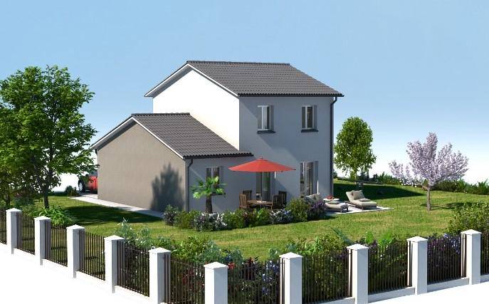 Programme terrain + maison à Simandres en Rhône (69) de 363 m² à vendre au prix de 372700€ - 2