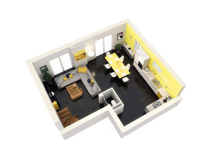 Programme terrain + maison à Conzieu en Ain (01) de 500 m² à vendre au prix de 241400€ - 2