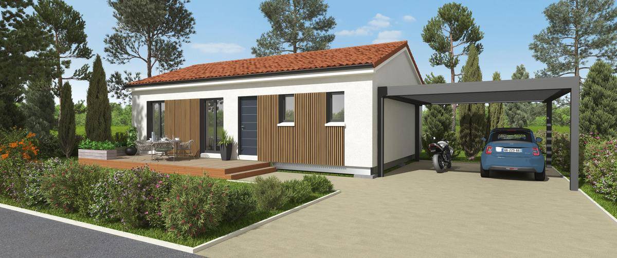 Programme terrain + maison à Saint-Paulet-de-Caisson en Gard (30) de 570 m² à vendre au prix de 246500€ - 1