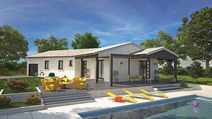 Programme terrain + maison à Tullins en Isère (38) de 1000 m² à vendre au prix de 331500€ - 1