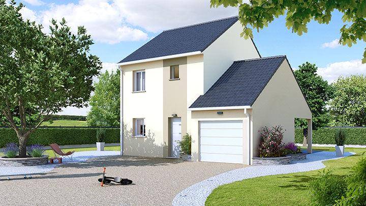 Programme terrain + maison à Saint-Quentin-Fallavier en Isère (38) de 644 m² à vendre au prix de 377300€ - 1
