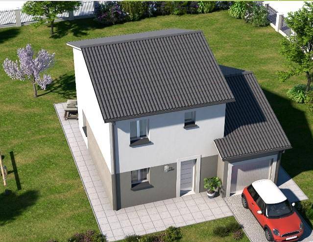 Programme terrain + maison à Blyes en Ain (01) de 600 m² à vendre au prix de 334900€ - 1