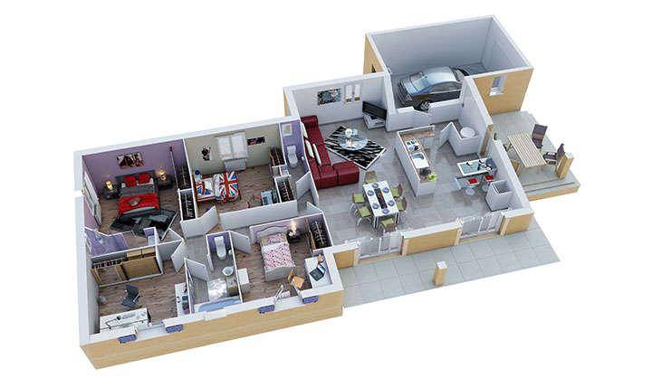 Programme terrain + maison à Vaison-la-Romaine en Vaucluse (84) de 700 m² à vendre au prix de 326600€ - 2