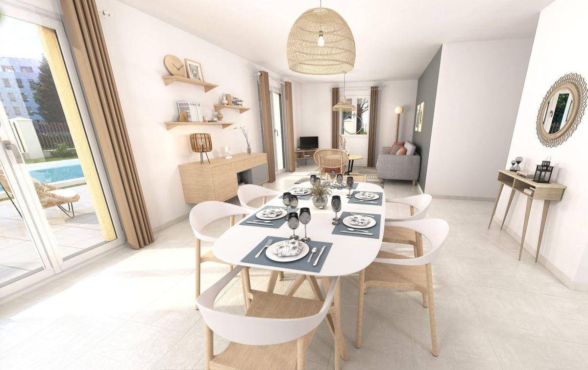 Programme terrain + maison à Coligny en Ain (01) de 1179 m² à vendre au prix de 317260€ - 1