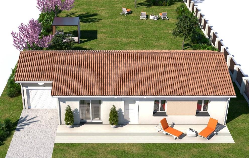 Programme terrain + maison à Loyettes en Ain (01) de 555 m² à vendre au prix de 317000€ - 1