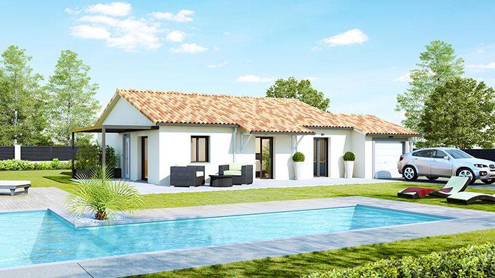 Programme terrain + maison à Manthes en Drôme (26) de 435 m² à vendre au prix de 227500€