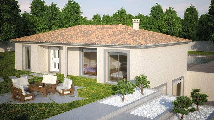 Programme terrain + maison à Colombe en Isère (38) de 850 m² à vendre au prix de 351411€ - 1