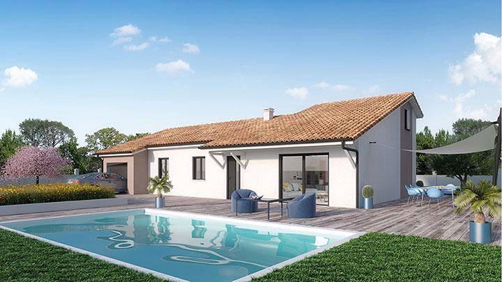 Programme terrain + maison à Dompierre-sur-Veyle en Ain (01) de 576 m² à vendre au prix de 288692€