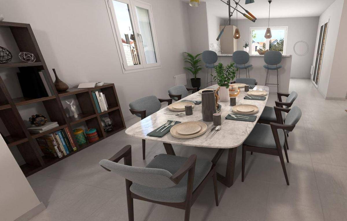 Programme terrain + maison à Meillonnas en Ain (01) de 1524 m² à vendre au prix de 330401€ - 2