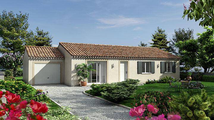 Programme terrain + maison à Orange en Vaucluse (84) de 648 m² à vendre au prix de 297500€ - 1
