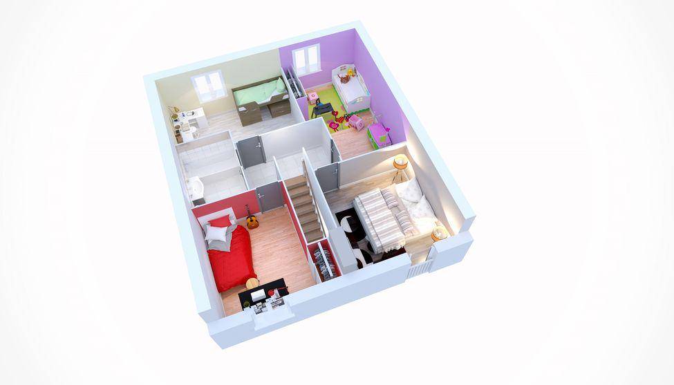 Programme terrain + maison à Pajay en Isère (38) de 520 m² à vendre au prix de 226100€ - 2