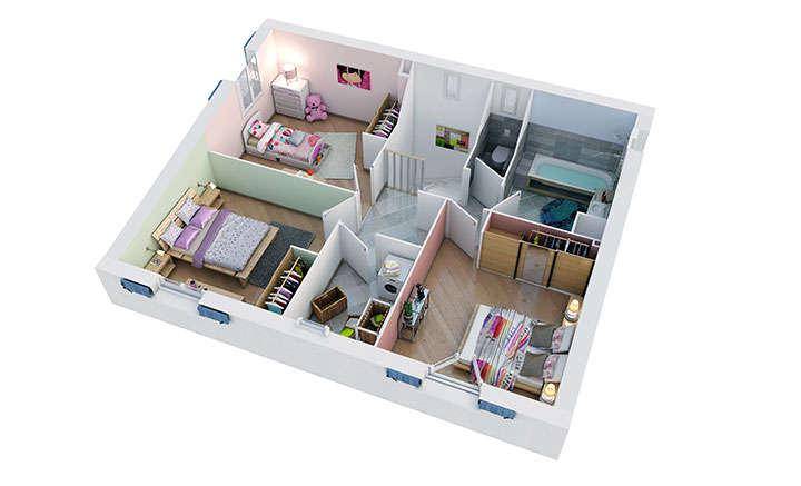 Programme terrain + maison à Mornas en Vaucluse (84) de 450 m² à vendre au prix de 269500€ - 3