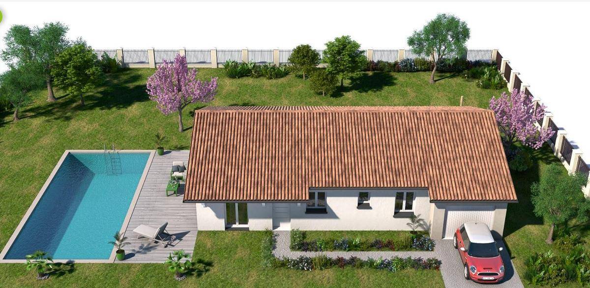 Programme terrain + maison à Mâcon en Saône-et-Loire (71) de 420 m² à vendre au prix de 276327€ - 1
