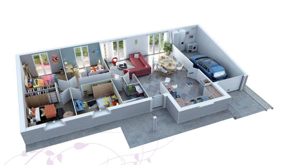Programme terrain + maison à Saint-Hilaire-du-Rosier en Isère (38) de 564 m² à vendre au prix de 279910€ - 2