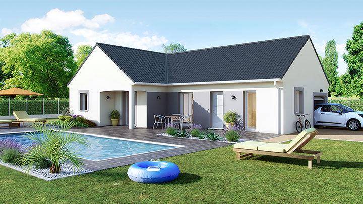 Programme terrain + maison à L'Étang-Vergy en Côte-d'Or (21) de 2810 m² à vendre au prix de 290974€
